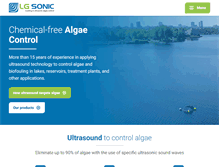 Tablet Screenshot of lgsonic.com